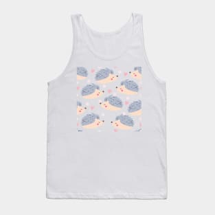 Cute Hedgehog Pattern Tank Top